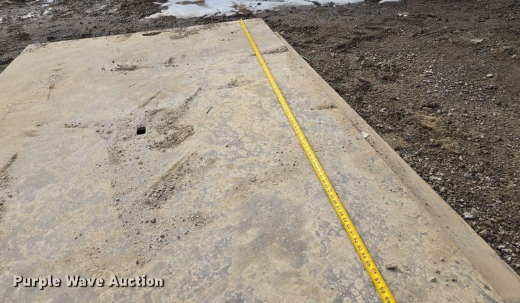 image for item EQ6617 (2) steel street plates 