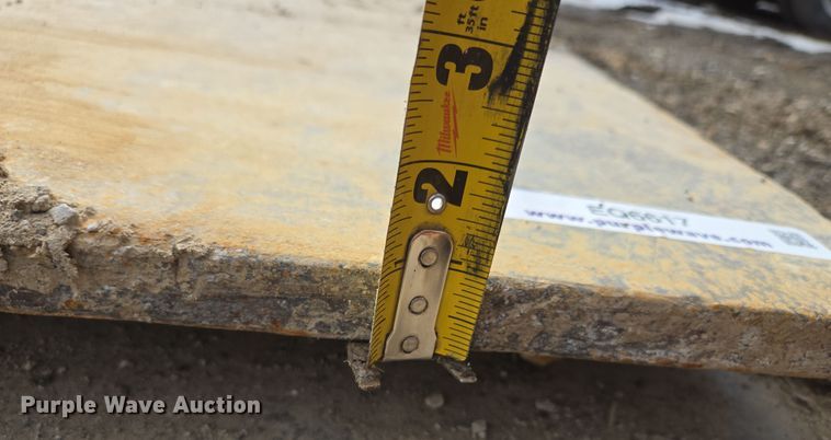 image for item EQ6617 (2) steel street plates 