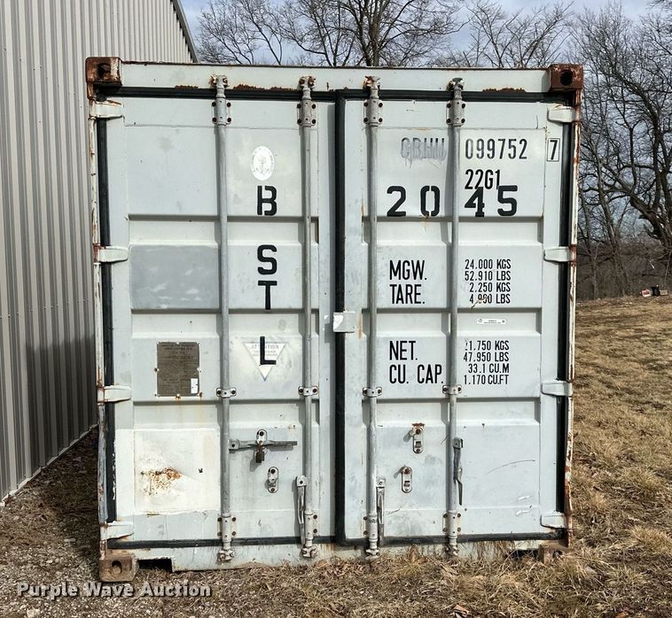 image for item EQ6620 1997 shipping container