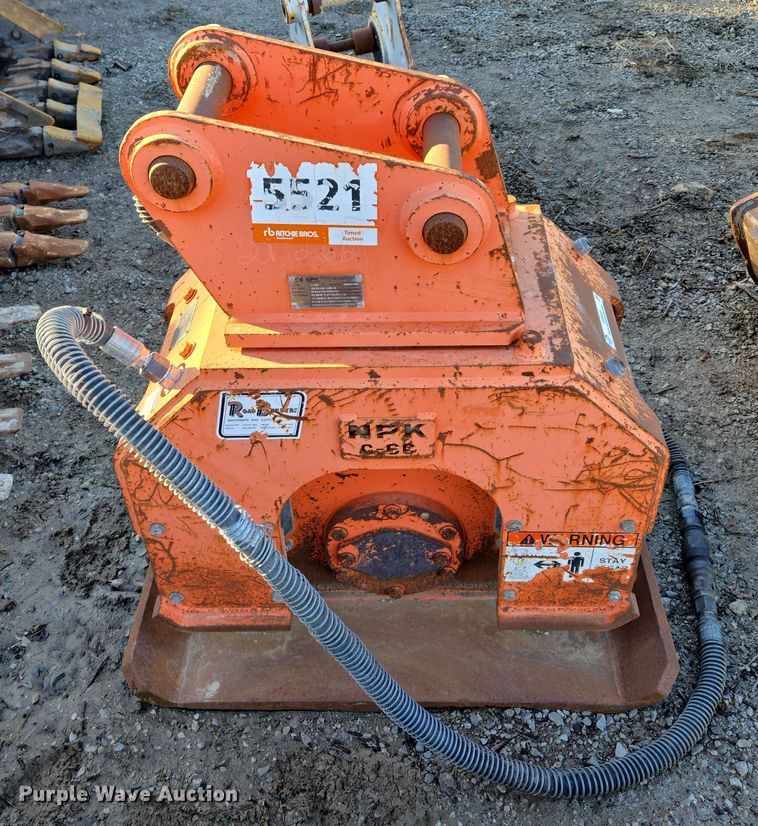 image for item EQ6633 NPK 06C-C6102 excavator plate compactor