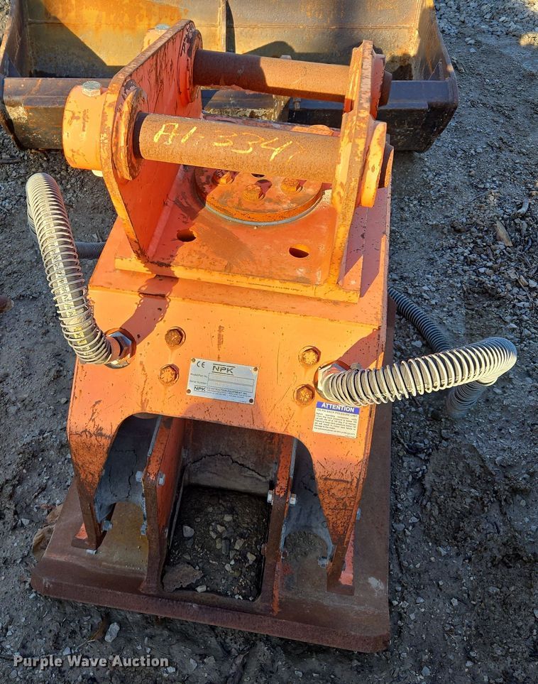 image for item EQ6633 NPK 06C-C6102 excavator plate compactor