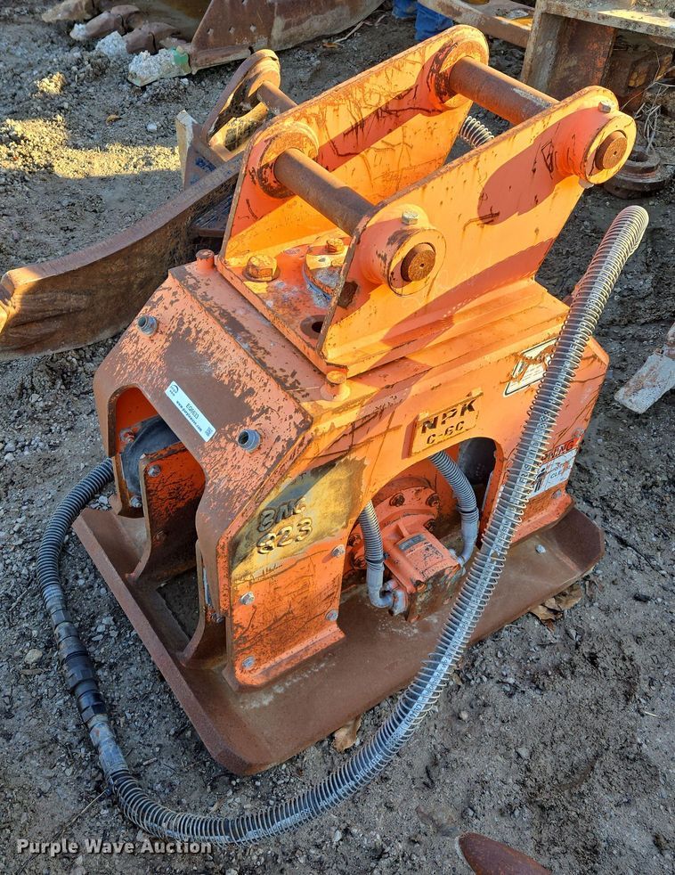 image for item EQ6633 NPK 06C-C6102 excavator plate compactor