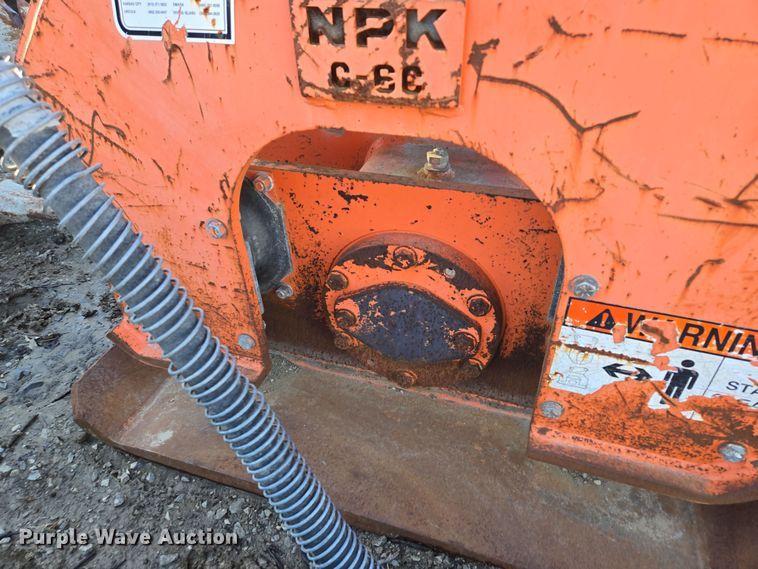 image for item EQ6633 NPK 06C-C6102 excavator plate compactor
