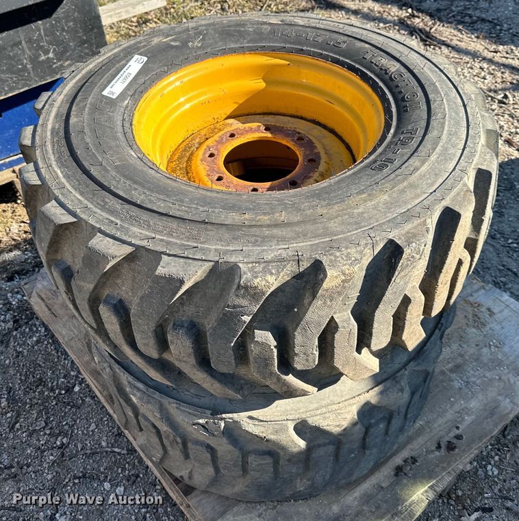 image for item EQ6671 14-17.5 wheel and tire