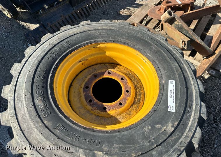 image for item EQ6671 14-17.5 wheel and tire