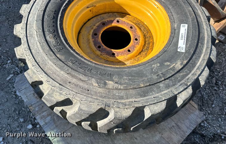 image for item EQ6671 14-17.5 wheel and tire