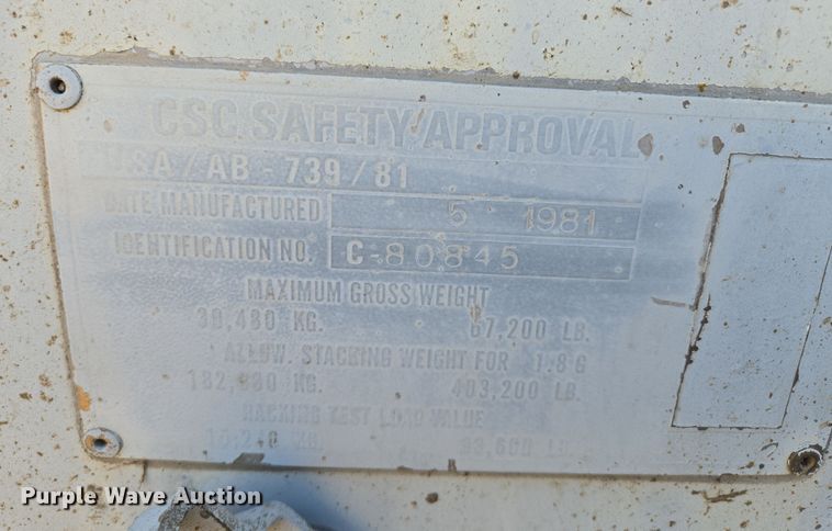 image for item EQ6677 Shipping container 