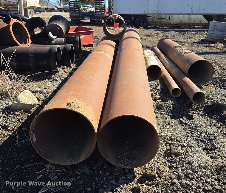 image for item EQ6687 (8) steel pipes
