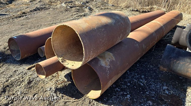 image for item EQ6687 (8) steel pipes