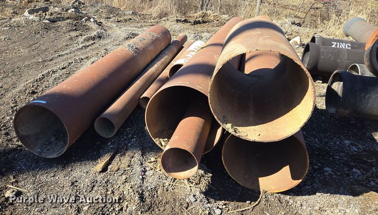 image for item EQ6687 (8) steel pipes