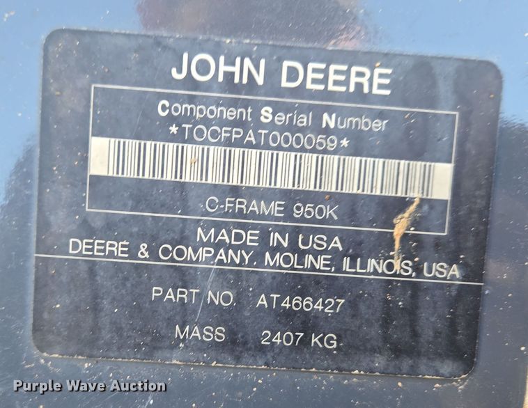 image for item ER5150 2018 John Deere 950K dozer