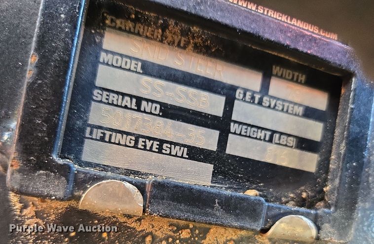 image for item ER5152 2018 Takeuchi TL12V-2 tracked skid steer loader