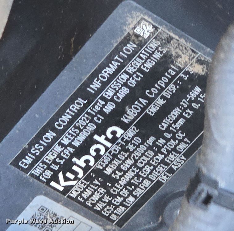 image for item ER5153 2022 Takeuchi TL8R-2 tracked skid steer loader