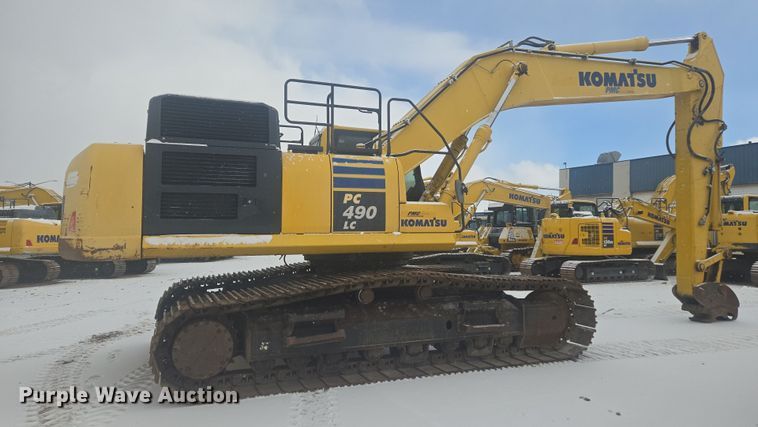 image for item ER5156 2013 Komatsu PC490LC-10 excavator