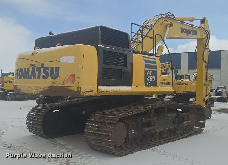 image for item ER5156 2013 Komatsu PC490LC-10 excavator