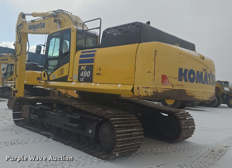 image for item ER5156 2013 Komatsu PC490LC-10 excavator