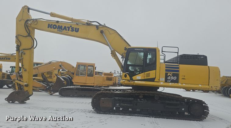 image for item ER5156 2013 Komatsu PC490LC-10 excavator