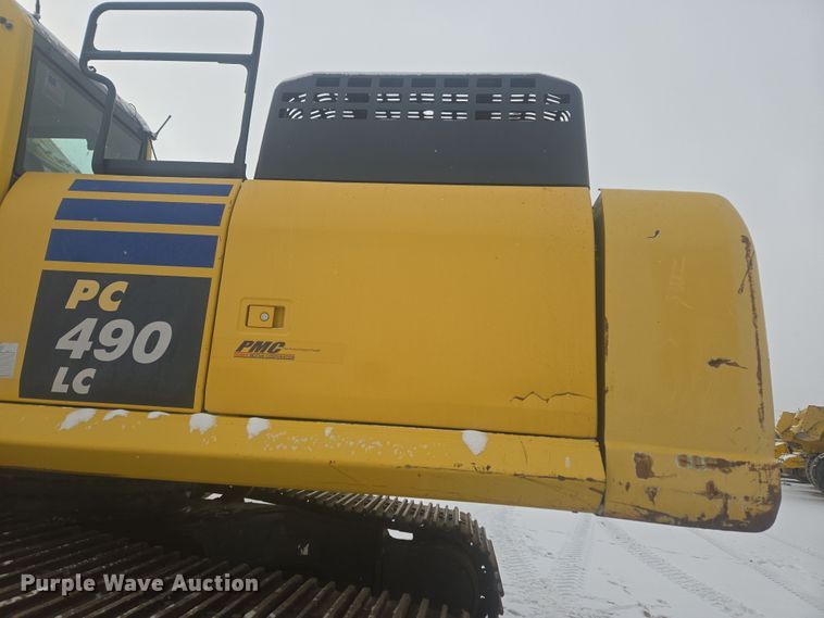 image for item ER5156 2013 Komatsu PC490LC-10 excavator