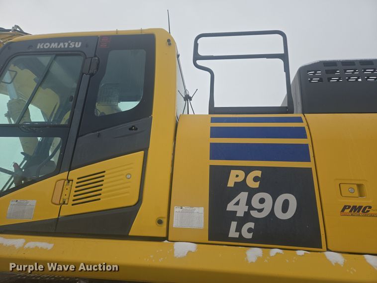 image for item ER5156 2013 Komatsu PC490LC-10 excavator
