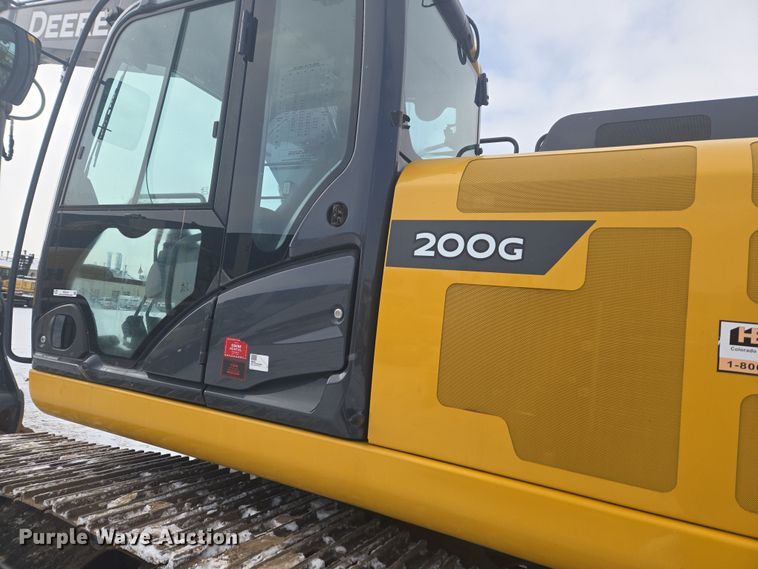 image for item ER5157 2022 John Deere 200G excavator
