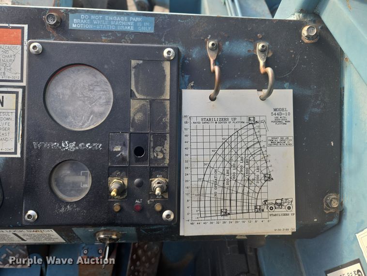 image for item ER5161 1997 Gradall 544D-10 telehandler