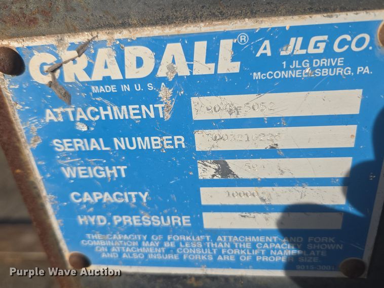 image for item ER5161 1997 Gradall 544D-10 telehandler