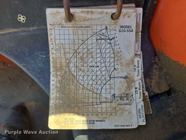 image for item ER5166 2005 JLG G10-55A telehandler