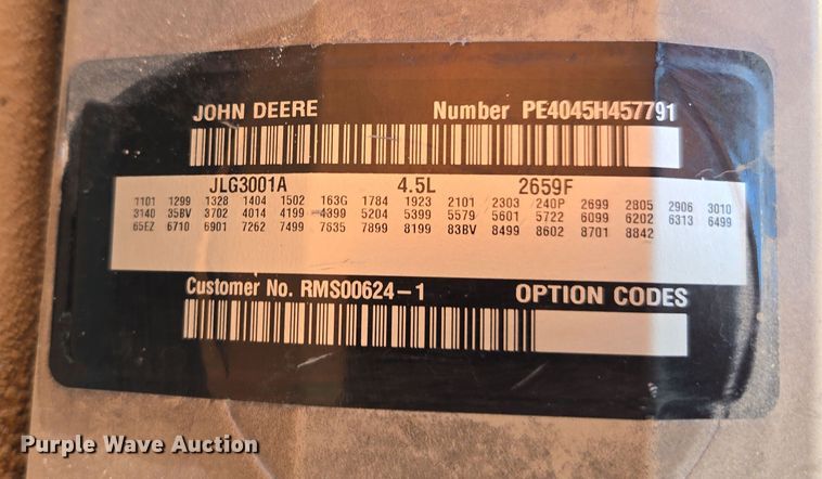 image for item ER5166 2005 JLG G10-55A telehandler