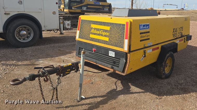 image for item ER5174 1990 Atlas Copco XAS 175 DD air compressor
