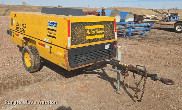 image for item ER5174 1990 Atlas Copco XAS 175 DD air compressor