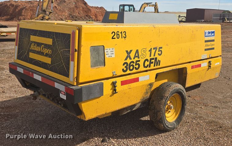 image for item ER5174 1990 Atlas Copco XAS 175 DD air compressor