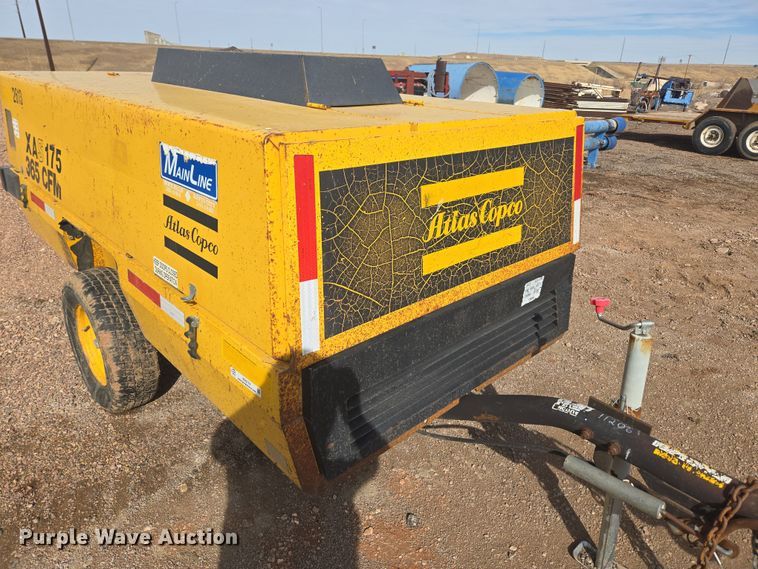 image for item ER5174 1990 Atlas Copco XAS 175 DD air compressor