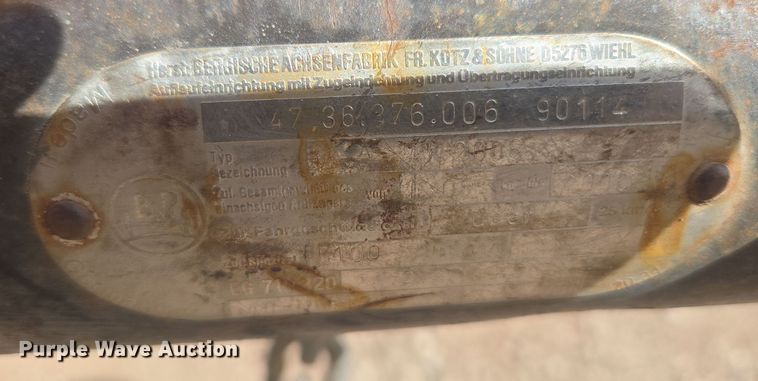 image for item ER5174 1990 Atlas Copco XAS 175 DD air compressor