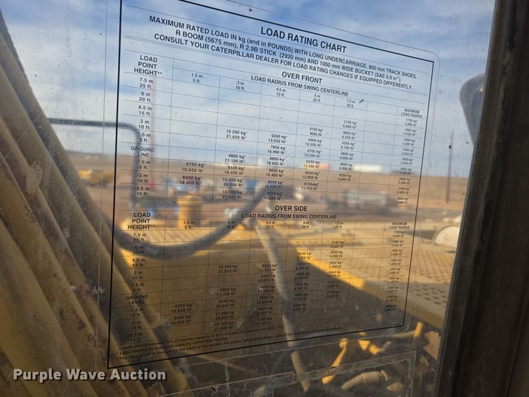 image for item ER5179 1996 Caterpillar 320L excavator