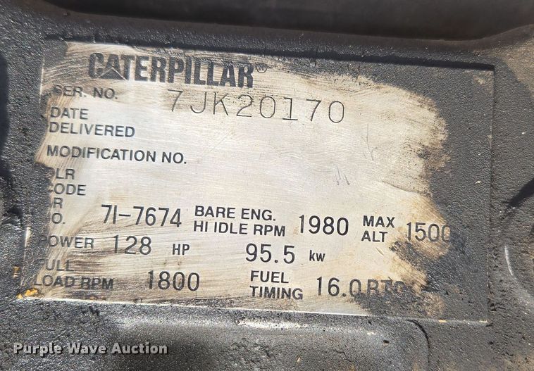 image for item ER5179 1996 Caterpillar 320L excavator