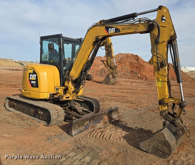 image for item ER5180 2012 Caterpillar 305E mini excavator