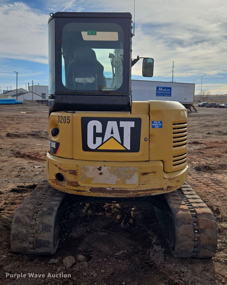 image for item ER5180 2012 Caterpillar 305E mini excavator