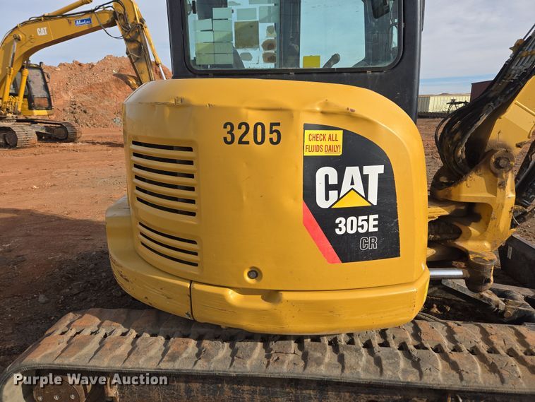 image for item ER5180 2012 Caterpillar 305E mini excavator