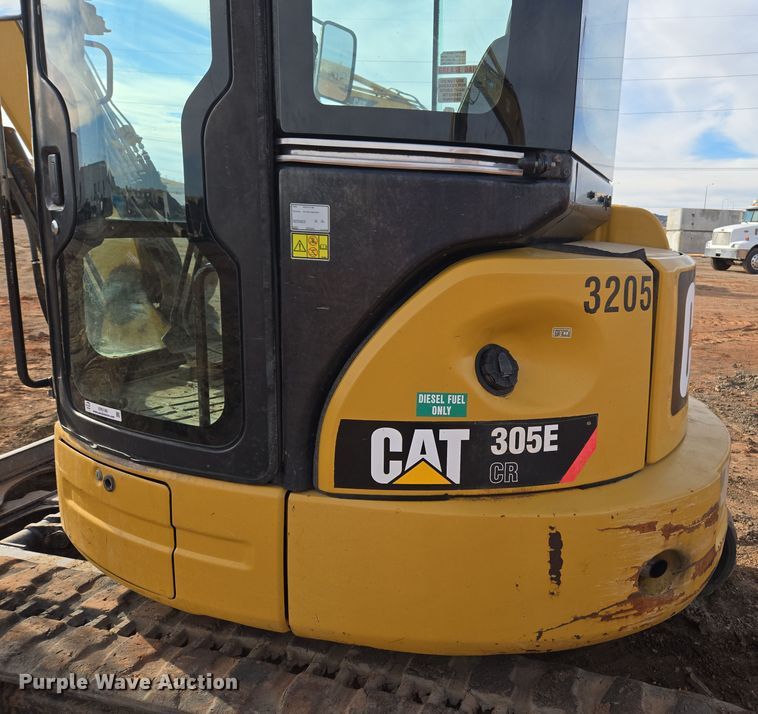 image for item ER5180 2012 Caterpillar 305E mini excavator