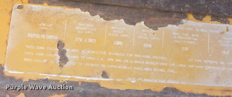 image for item ER5181 1999 Caterpillar 330B L excavator