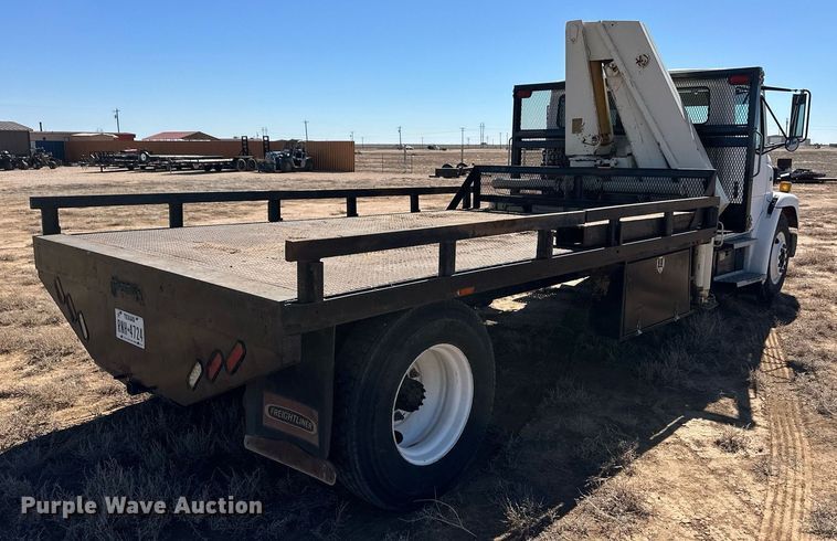 image for item ER8768 1995 Freightliner FL70 crane truck