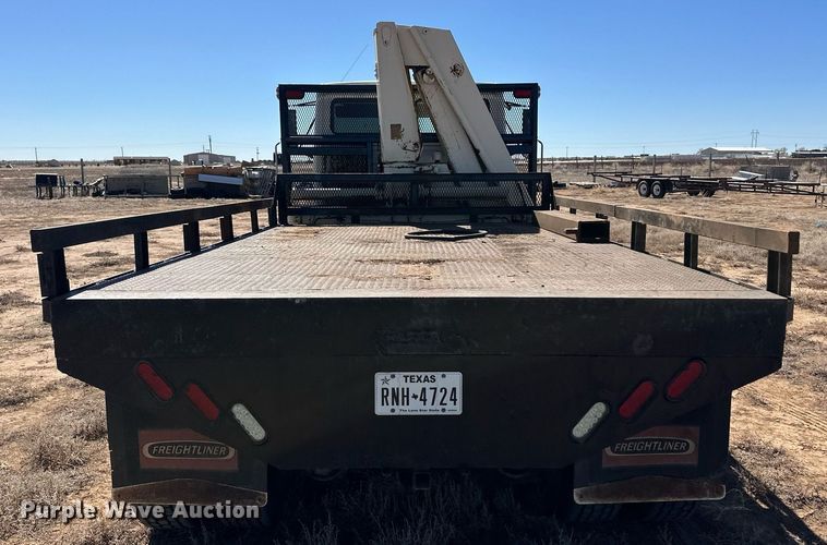 image for item ER8768 1995 Freightliner FL70 crane truck