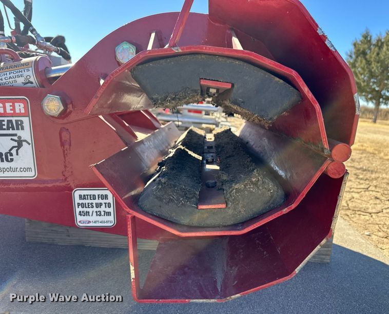 image for item ER8794 EZ Spot UR skid steer pole setter