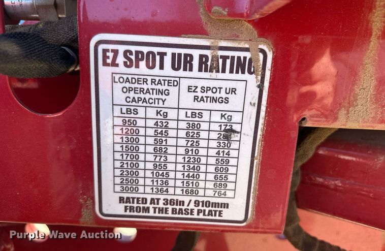 image for item ER8794 EZ Spot UR skid steer pole setter