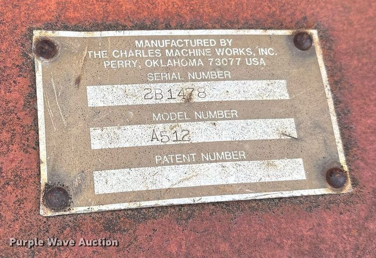 image for item EY9950 1985 Ditch Witch 6510DD trencher