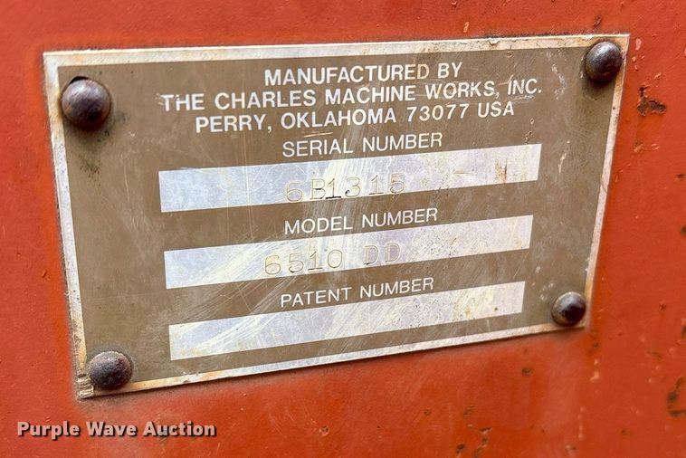 image for item EY9950 1985 Ditch Witch 6510DD trencher