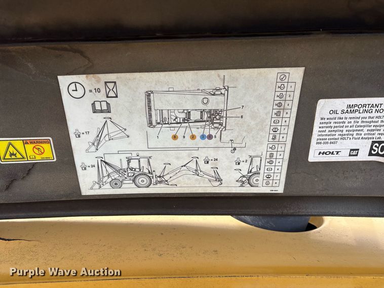 image for item EY9953 2005 Caterpillar 416D backhoe