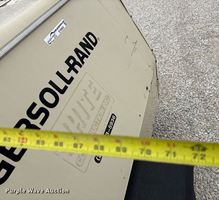 image for item EY9954 1993 Ingersoll Rand P185CWJD air compressor