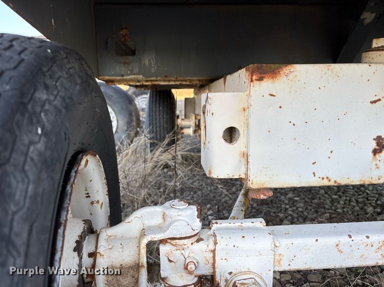 image for item EY9984 Shop built hay wagon