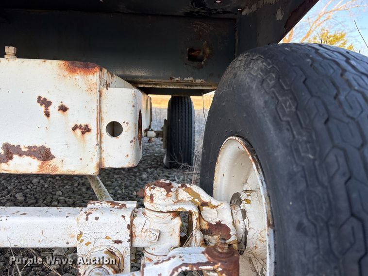 image for item EY9984 Shop built hay wagon